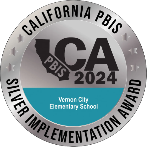 California PBIS Silver Implementation Award 2024, Vernon City Elementary School