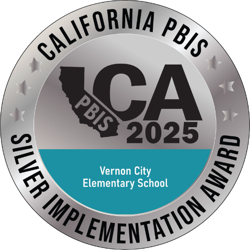 California PBIS Silver Implementation Award 2025, Vernon City Elementary School