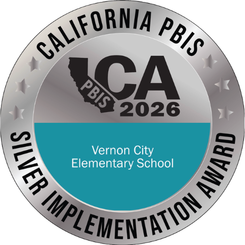 California PBIS Silver Implementation Award 2026, Vernon City Elementary School